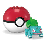 MEGA Pokemon Bulbasaur Poke Ball Building Set - Radar Toys