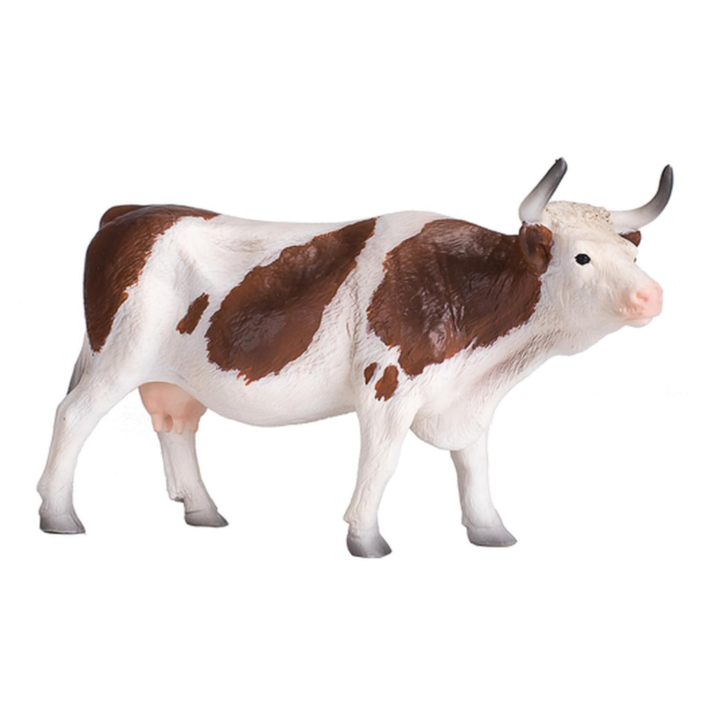 MOJO Simmental Cow Animal Figure 387220 - Radar Toys