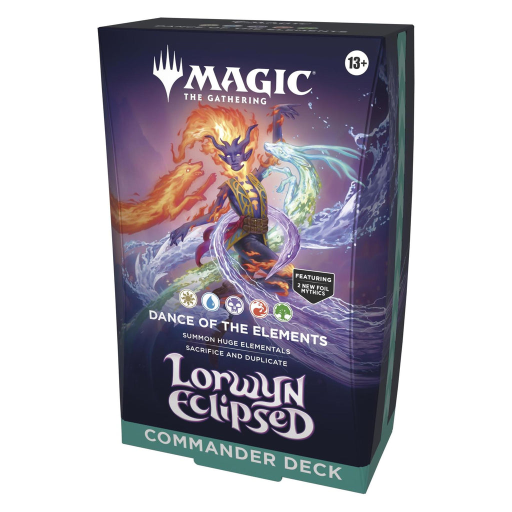 Magic The Gathering Lorwyn Eclipsed Dance of the Elements Commander Deck