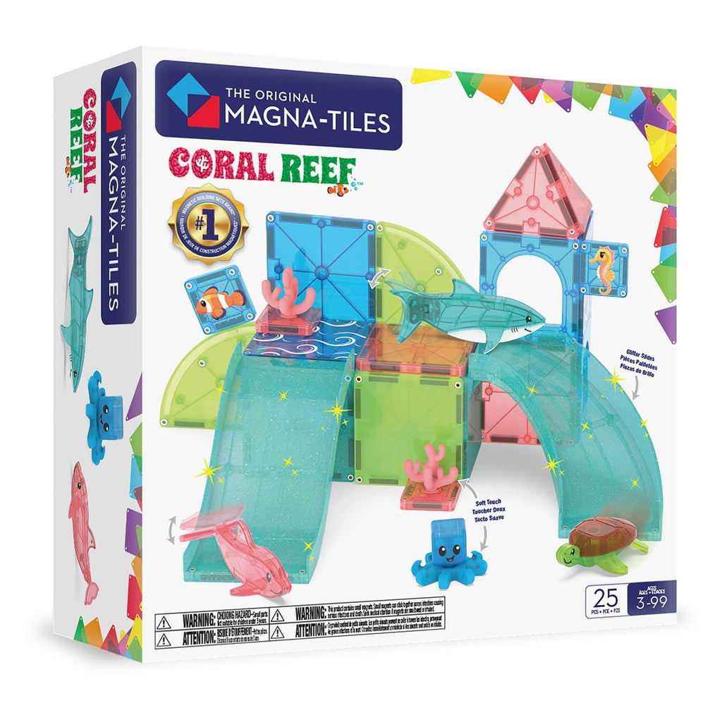 Magna-Tiles Coral Reef 25 Piece Building Set
