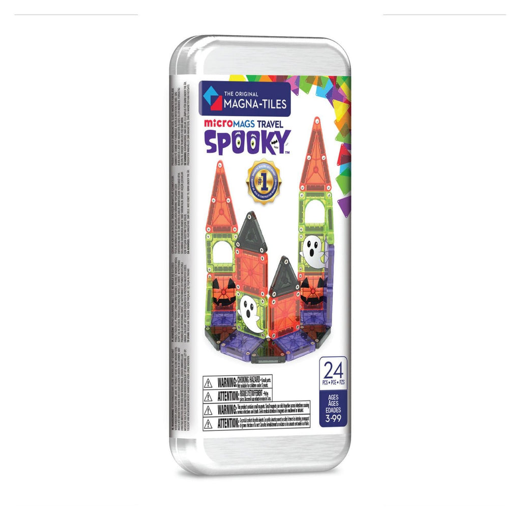 Magna-Tiles MicroMags Travel Spooky 24 Piece Building Set