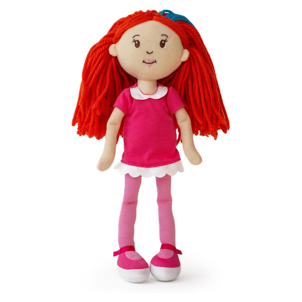 Manhattan Toys Groovy Girls Peach Skin Red Hair Poppy 13 Inch Plush Doll - Radar Toys