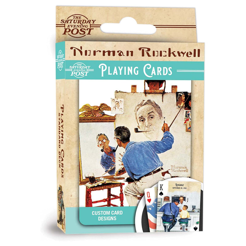 Masterpieces Norman Rockwell Playing Cards - Radar Toys
