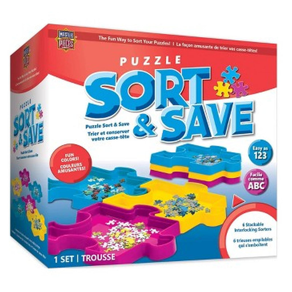 Masterpieces Sort And Save Puzzle Tray