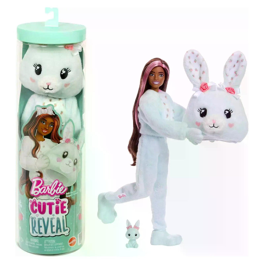 Mattel Barbie Cutie Reveal Bunny Suit Brunette Barbie Doll