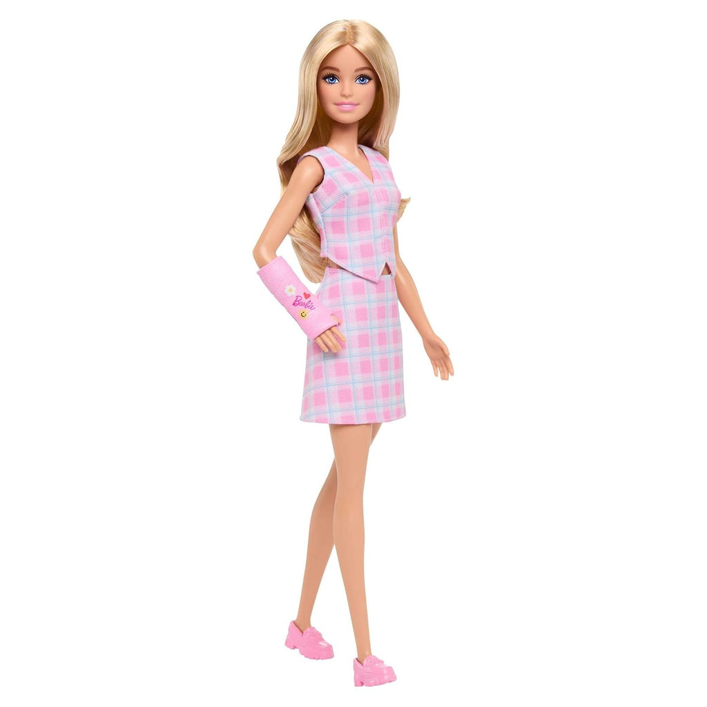 Mattel Barbie Fashionistas Blonde With Pink Cast Doll