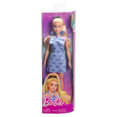 Mattel Barbie Fashionistas Blue Bows Dress Doll