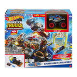 Mattel Hot Wheels Monster Trucks Arena Smashers Smash Race Challenge Set - Radar Toys