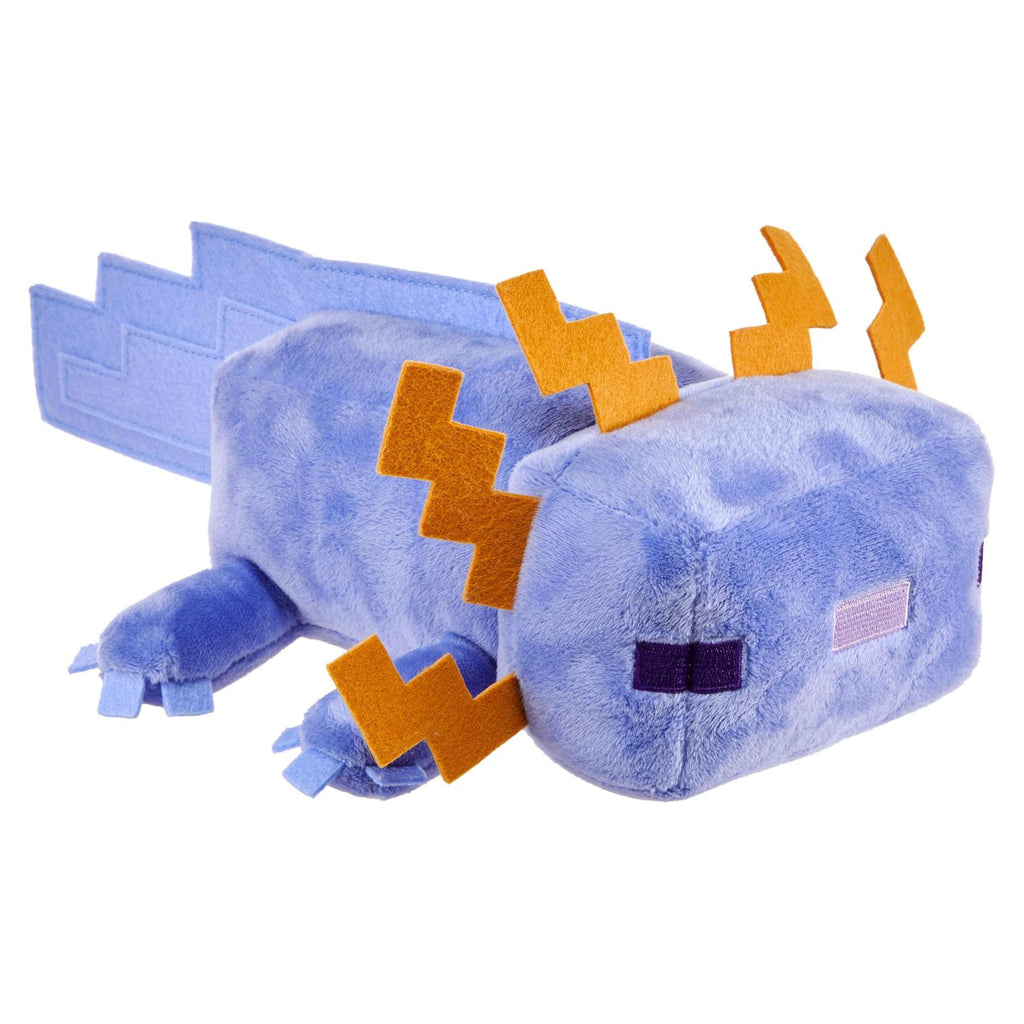 Mattel Minecraft Blue Axolotl 7 Inch Plush Figure