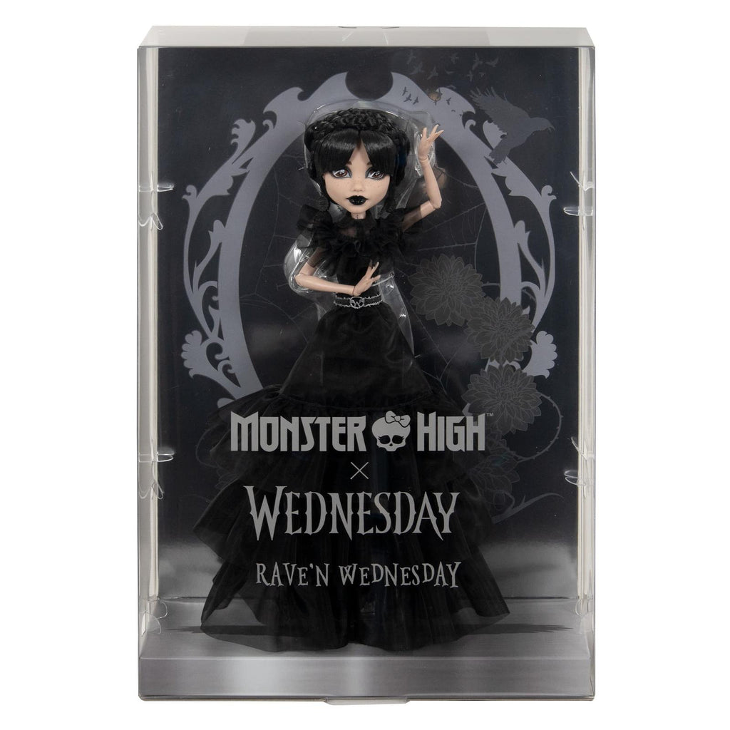 Mattel Monster High Wednesday Rave'n Wednesday Doll - Radar Toys