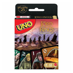 Mattel The Lord Of The Rings Uno Card Game