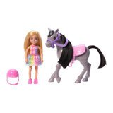 Mattel Barbie Chelsea And Pony Doll Set - Radar Toys