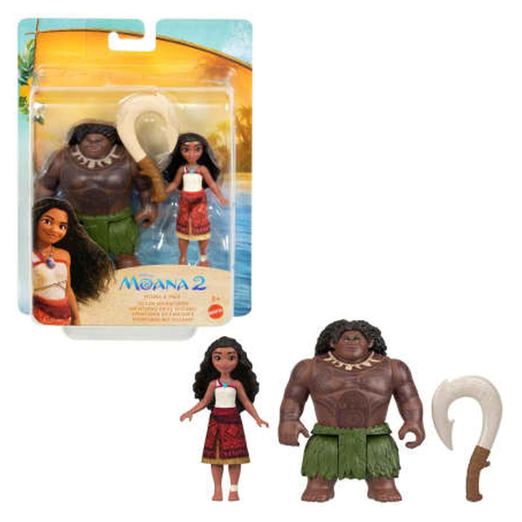 Mattel Disney Moana 2 Moana And Maui Figure Set