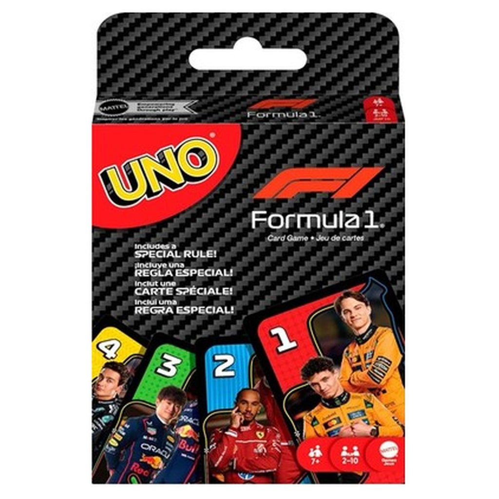 Mattel Formula 1 Uno Card Game - Radar Toys