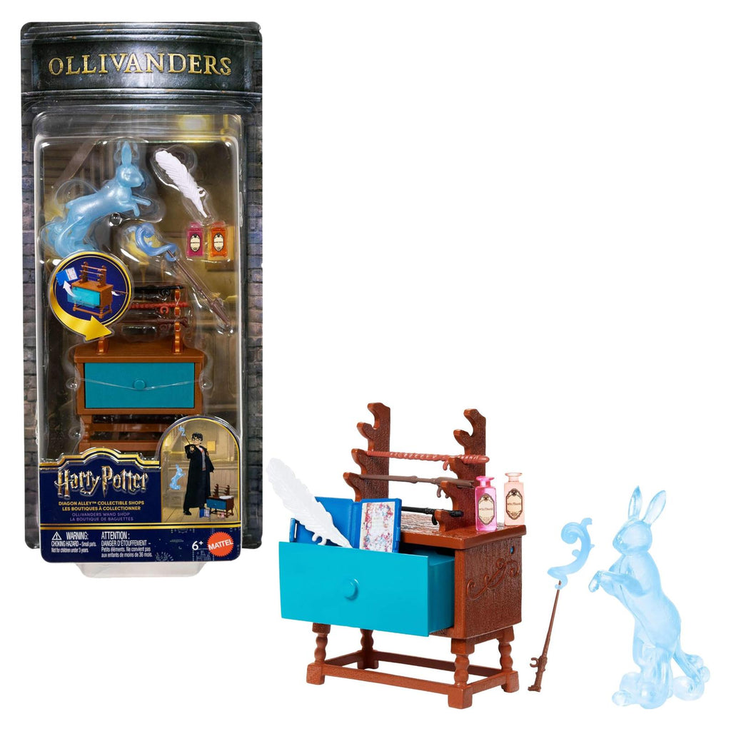 Mattel Harry Potter Dragon Alley Collectible Shops Ollivanders Accessory Set - Radar Toys