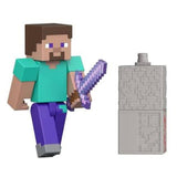 Mattel Minecraft Redstone Charged Steve Figure - Radar Toys