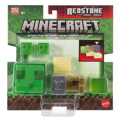 Mattel Minecraft Redstone Charged Sticky Piston Trap - Radar Toys