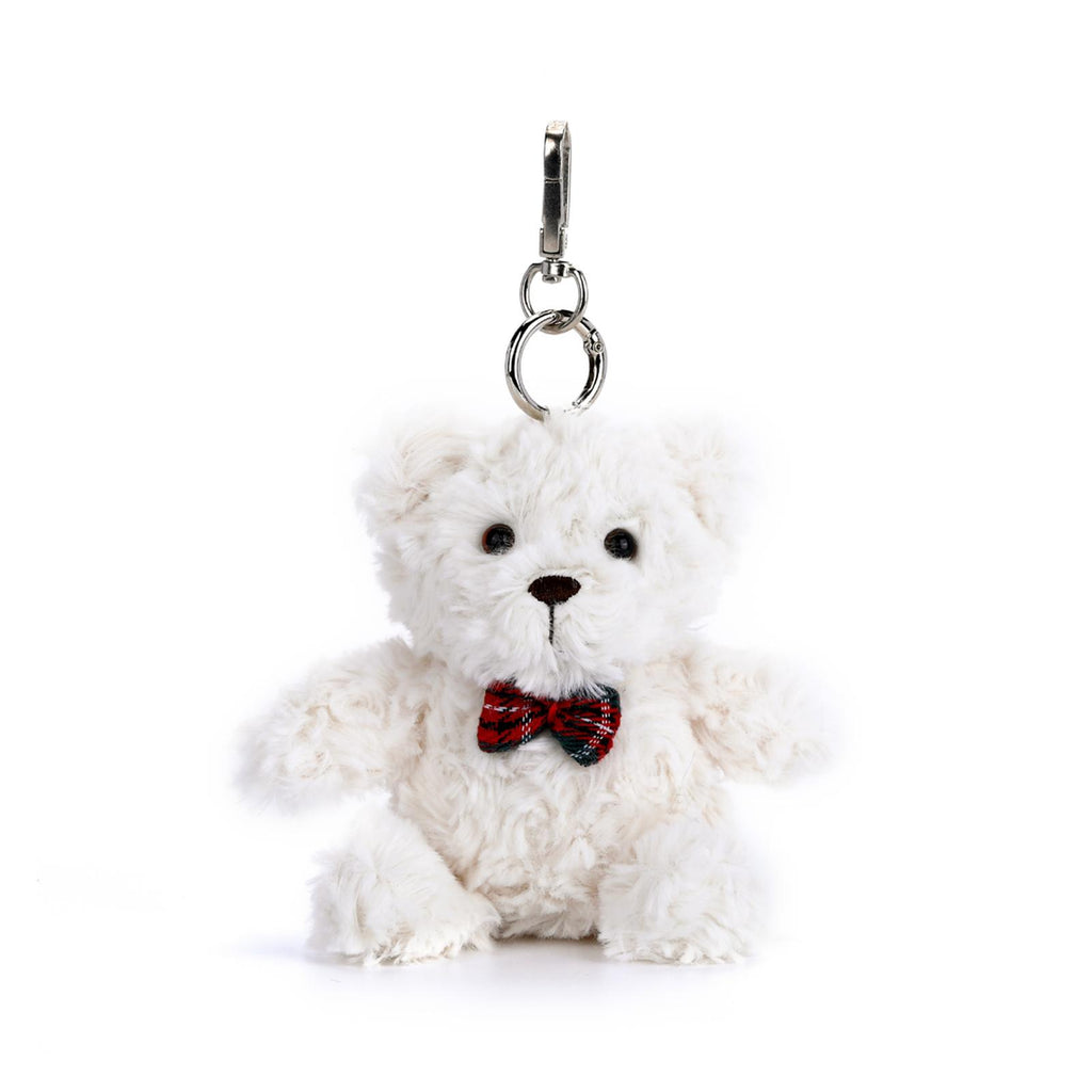 McHugs Cream Bear 5 Inch Plush Bag Charm