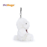 McHugs Cream Bear 5 Inch Plush Bag Charm