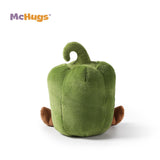 McHugs Energetic Green Pepper 6 Inch Plush Figure - Radar Toys