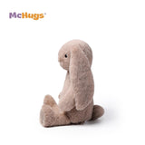 McHugs Silverleaf Grey Smiling Leveret 12 Inch Plush Figure