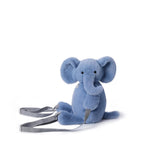 McHugs Blue Elephant Backpack 10 Inch Plush Figure