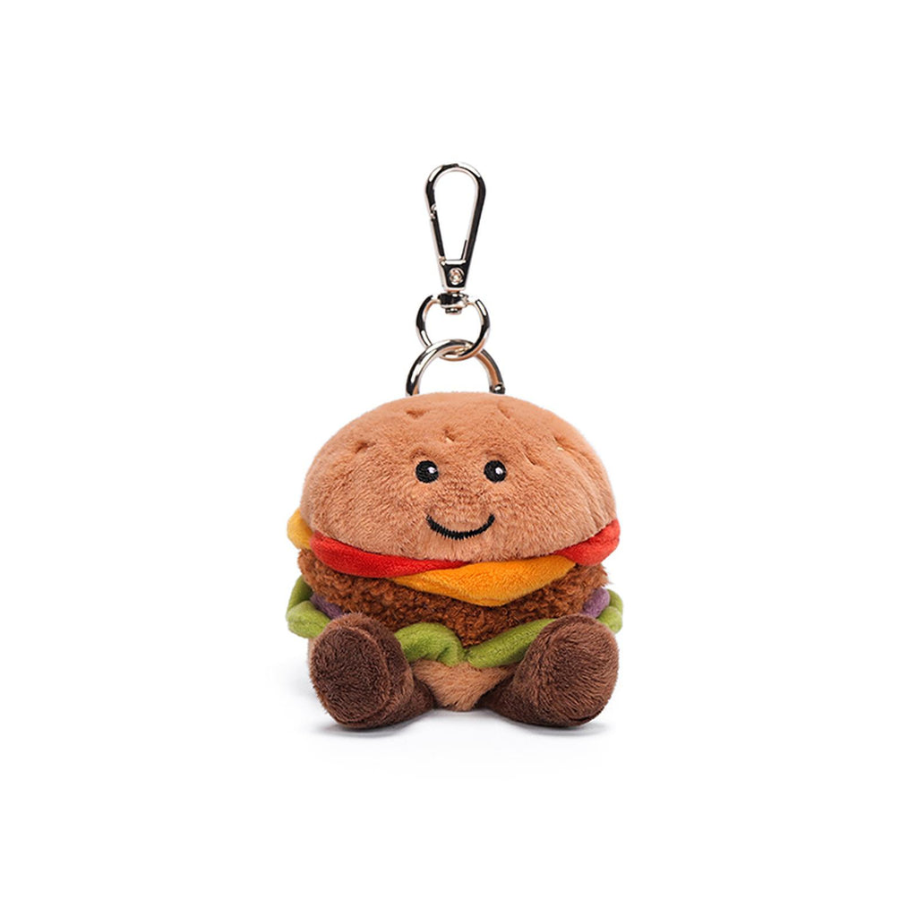 McHugs Juicy Cheese Burger 3 Inch Plush Bag Charm - Radar Toys
