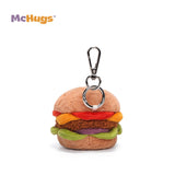 McHugs Juicy Cheese Burger 3 Inch Plush Bag Charm - Radar Toys