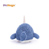 McHugs Narwhal Henry 11 Inch Plush Figure