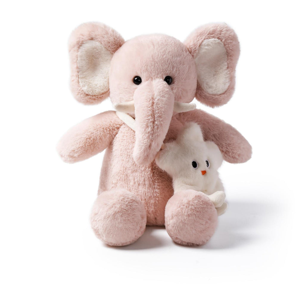 McHugs Pink Star Bag Elephant 10 Inch Plush Figure