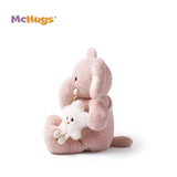 McHugs Pink Star Bag Elephant 10 Inch Plush Figure