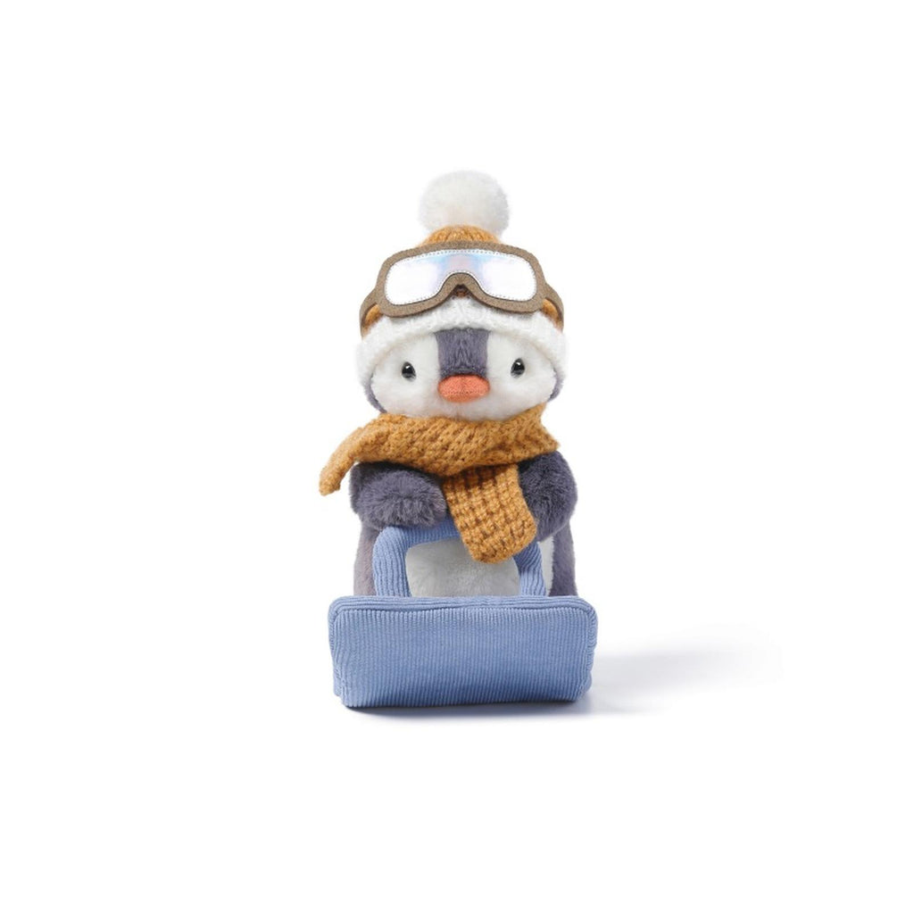 McHugs Sledding Glacier Penguin 10 Inch Plush Figure