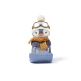 McHugs Sledding Glacier Penguin 10 Inch Plush Figure
