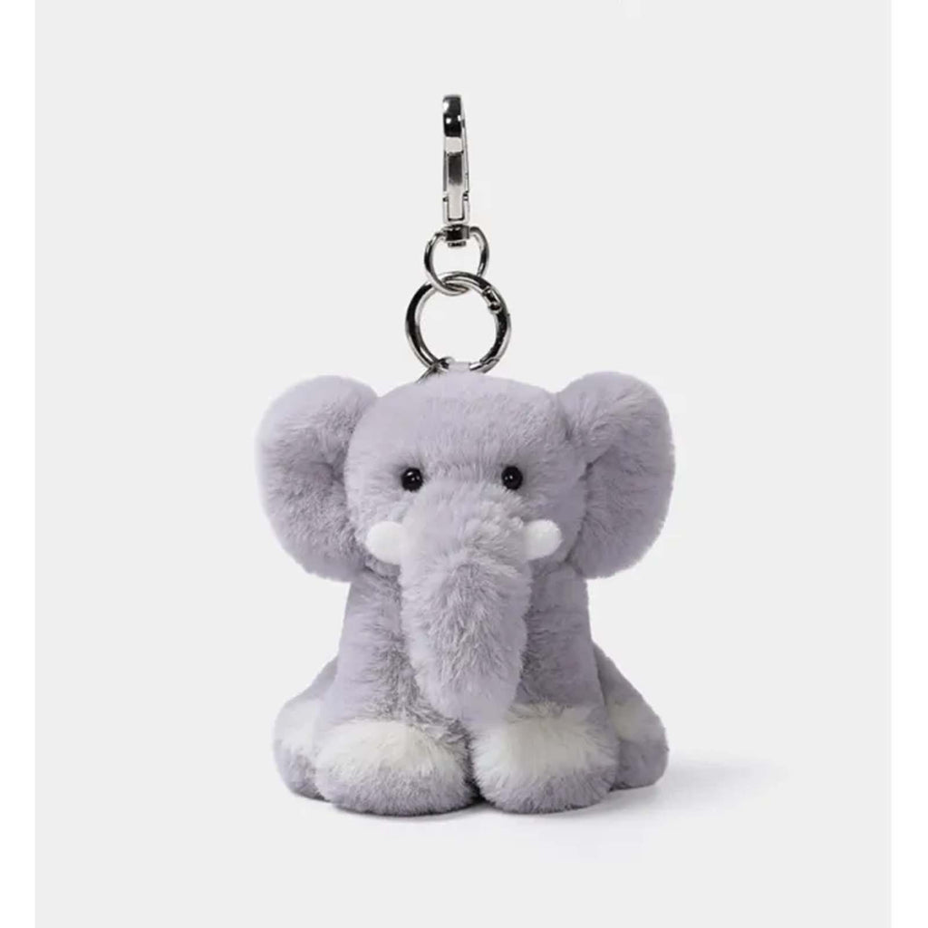 McHugs Wealthy Lavender Elephant 4 Inch Plush Bag Charm