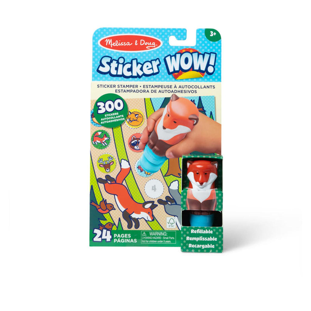 Melissa And Doug Sticker WOW! Fox Activity Pad