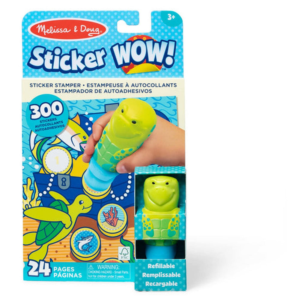 Melissa And Doug Sticker WOW! Turtle Activity Pad
