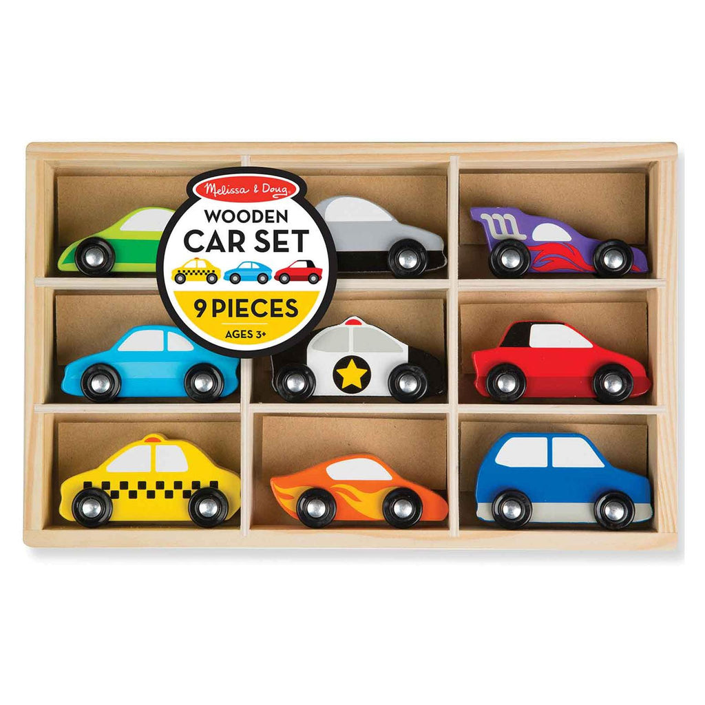 Melissa And Doug Wooden Cars Set