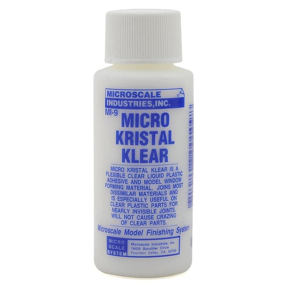 Microscale Industries MI-9 Micro Kristal Klear 1 oz - Radar Toys