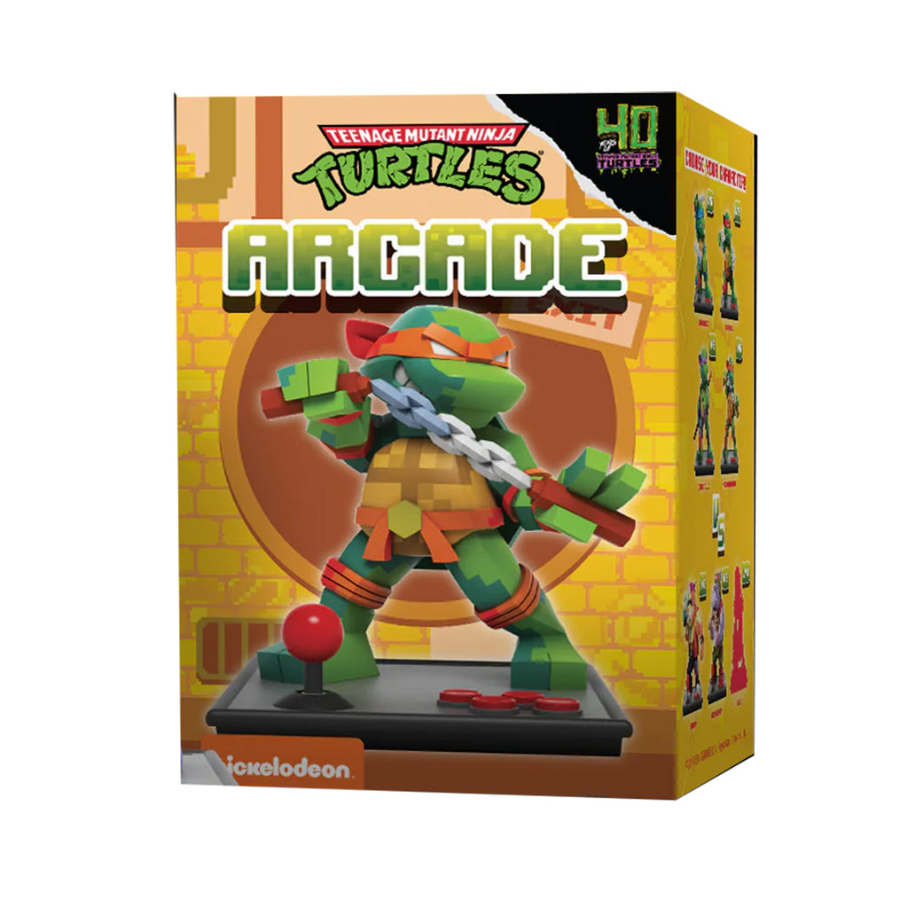 Mighty Jaxx Teenage Mutant Ninja Turtles Arcade Blind Box Mini Figure - Radar Toys