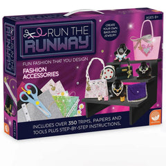 MindWare Run The Runway Miniature Accessories Design Set - Radar Toys