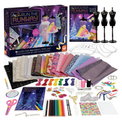 MindWare Run The Runway Miniature Clothing Design Set - Radar Toys