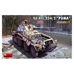 MiniArt Sd.Kfz.234/2 Puma 35th Scale Plastic Military Model Kit