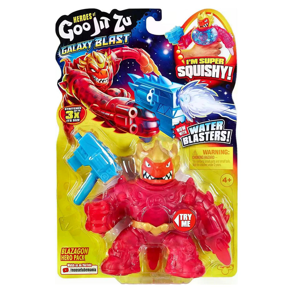 Moose Heroes Of Goo Jit Zu Galaxy Blast Blazagon Hero Pack - Radar Toys