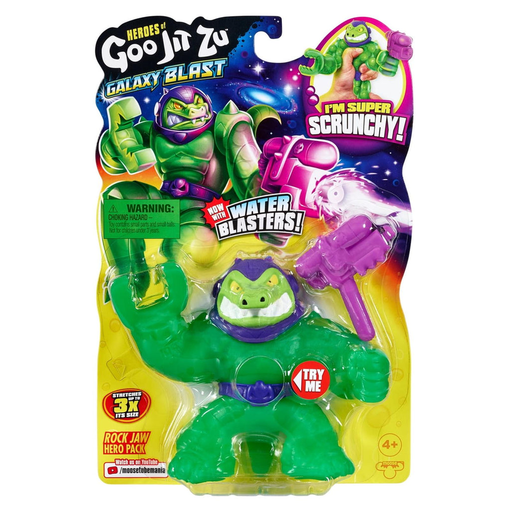 Moose Heroes Of Goo Jit Zu Galaxy Blast Rock Jaw Hero Pack - Radar Toys