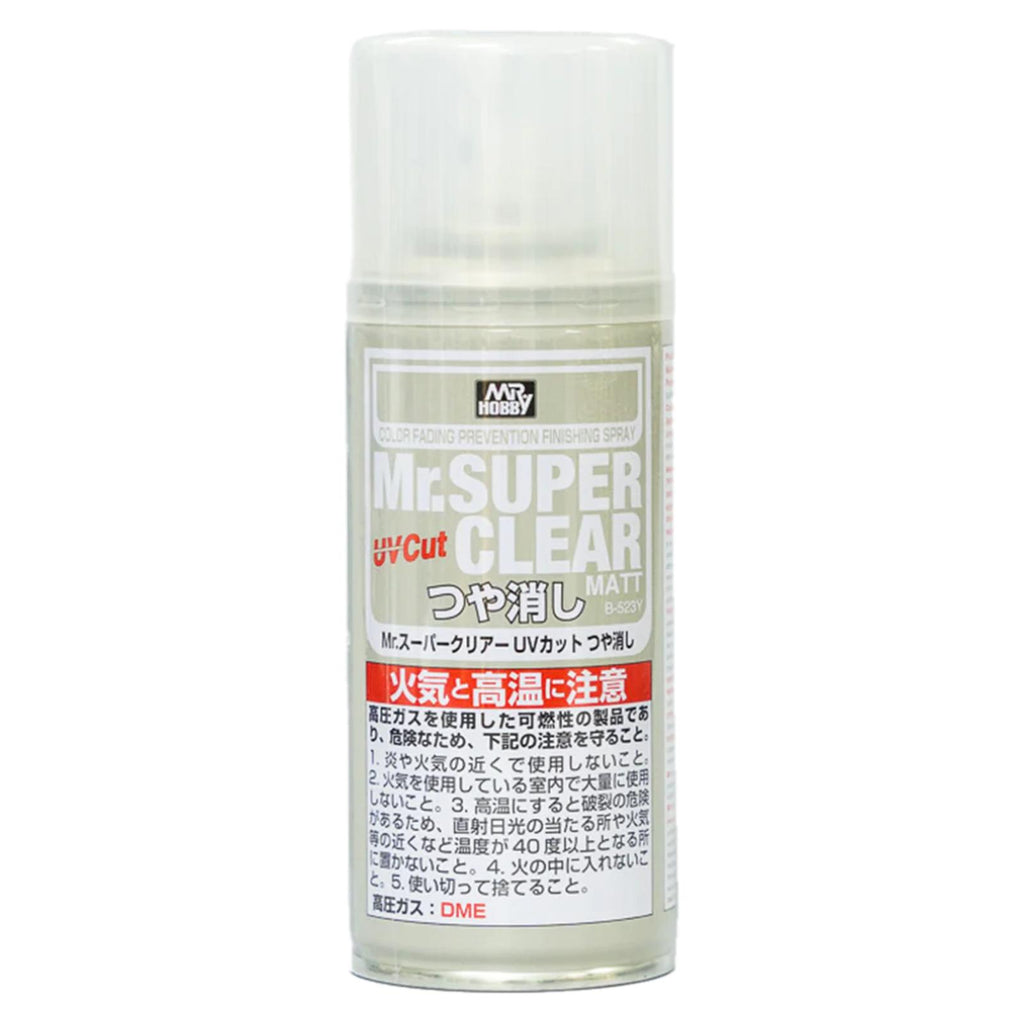 Mr. Super Clean Matte Finishing Clear UV Spray 170 ml