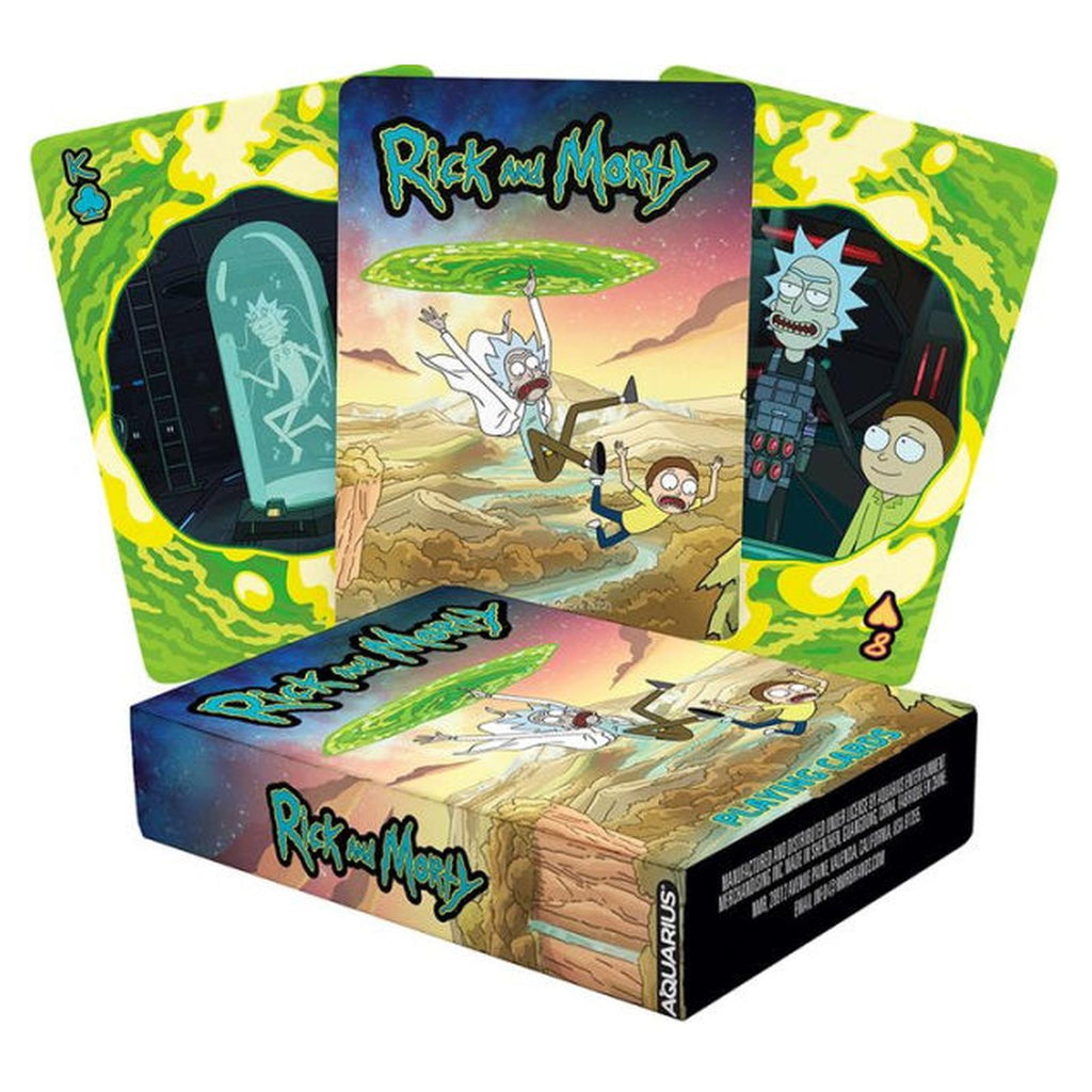 NMR Rick And Morty Playing Cards