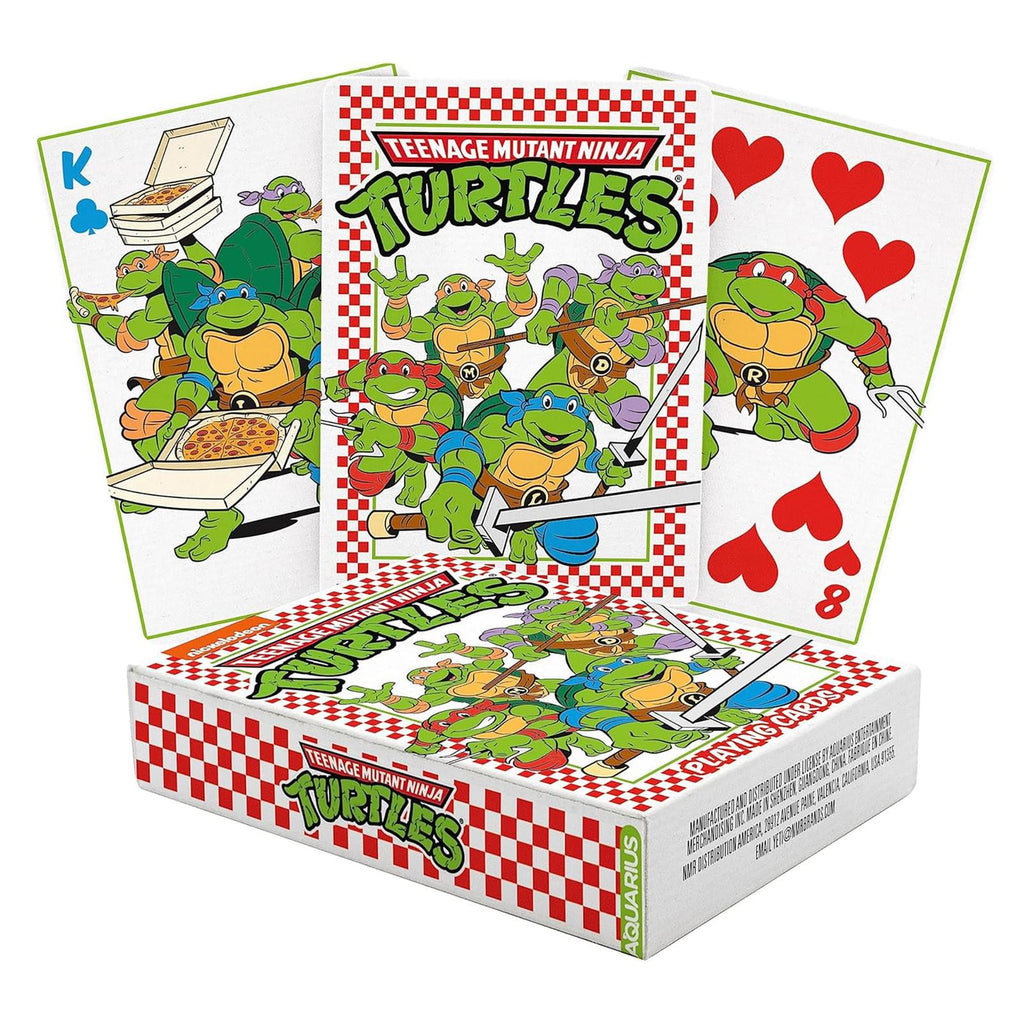 NMR Teenage Mutant Ninja Turtles Pizza Playing Cards