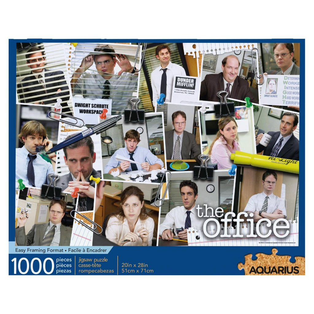 NMR The Office Cast Collage 1000 Piece Jigsaw Puzzle