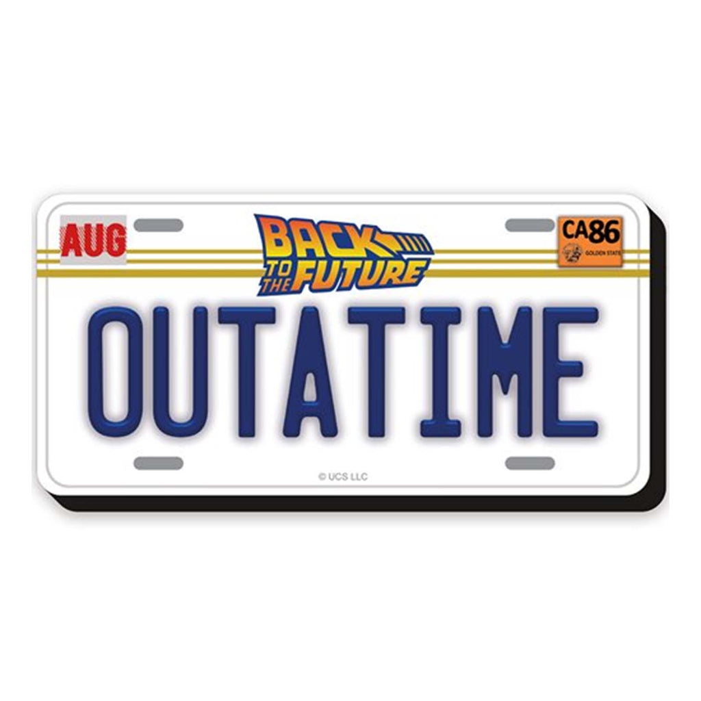 NMR Back To The Future License Funky Chunky Magnet