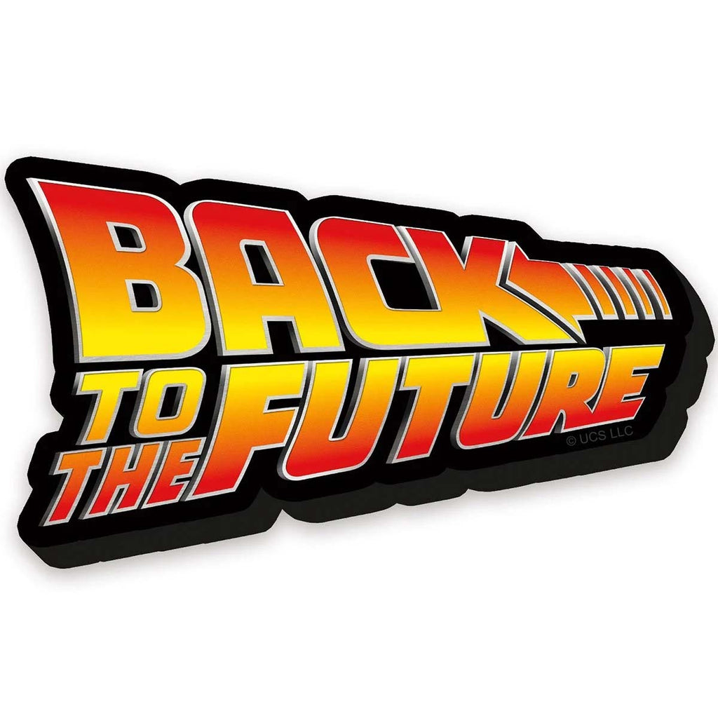 NMR Back To The Future Logo Funky Chunky Magnet